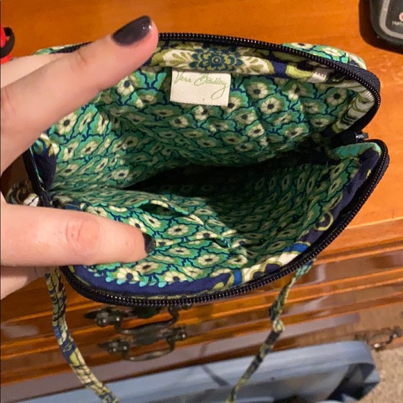 Blue and green cross body Vera Bradley! - Picture 2 of 3